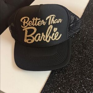 Black and Gold Trucker Hat